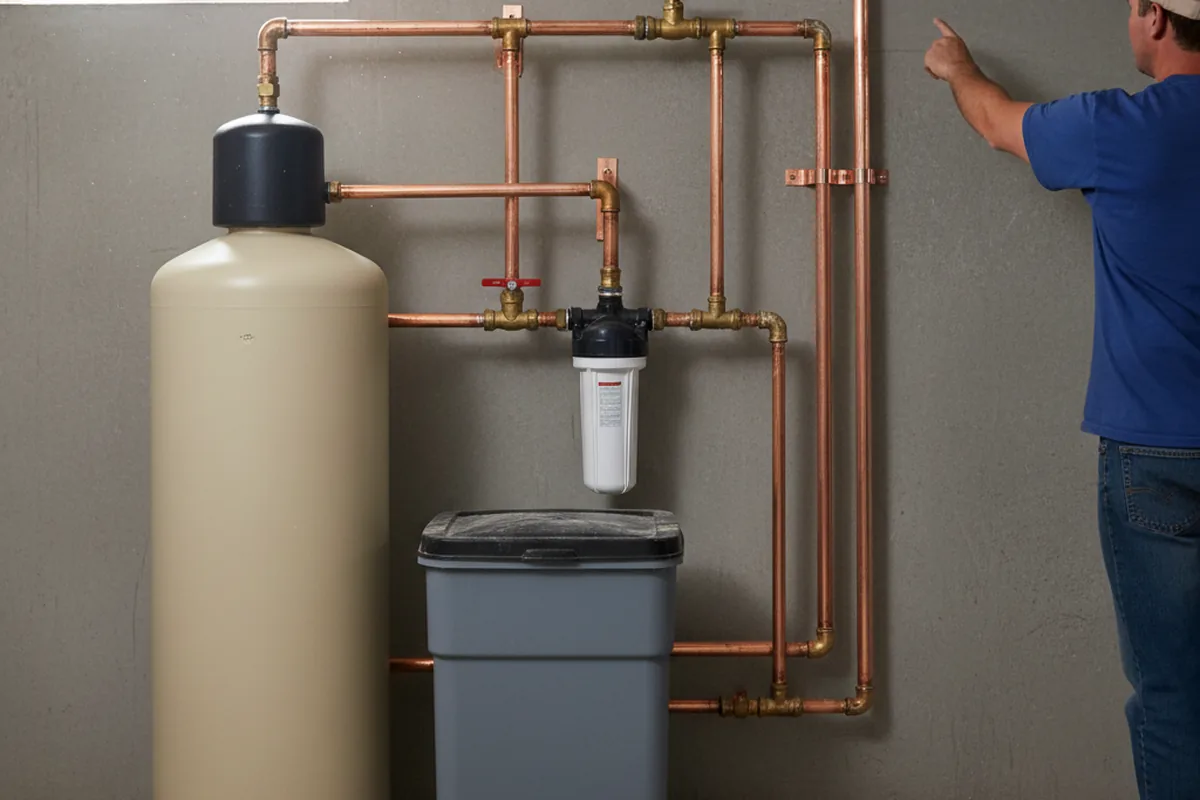 Whole-house water treatment system installed in Castro Valley